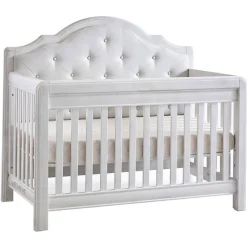 Convertible Cribs-Pali Cristallo Crib with Vinyl Panel
