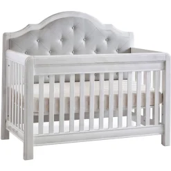 Convertible Cribs-Pali Cristallo Crib with Vinyl Panel
