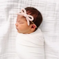 Hair Accessories-Lou Lou and Company Crochet Bow Headband