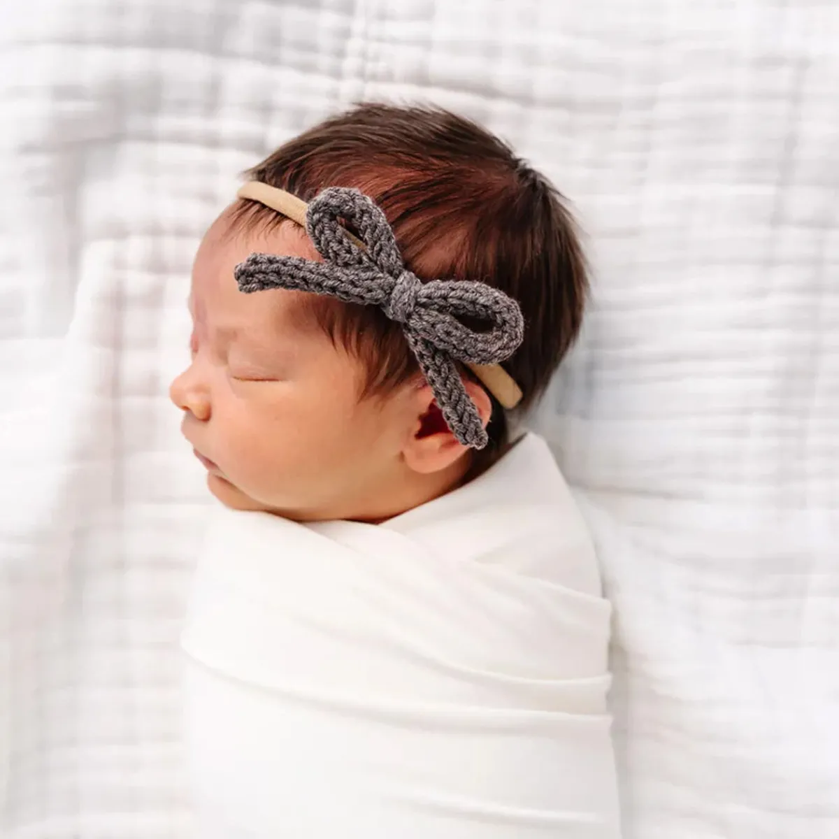 Hair Accessories-Lou Lou and Company Crochet Bow Headband
