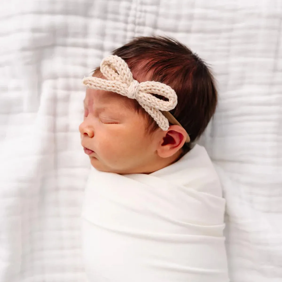 Hair Accessories-Lou Lou and Company Crochet Bow Headband