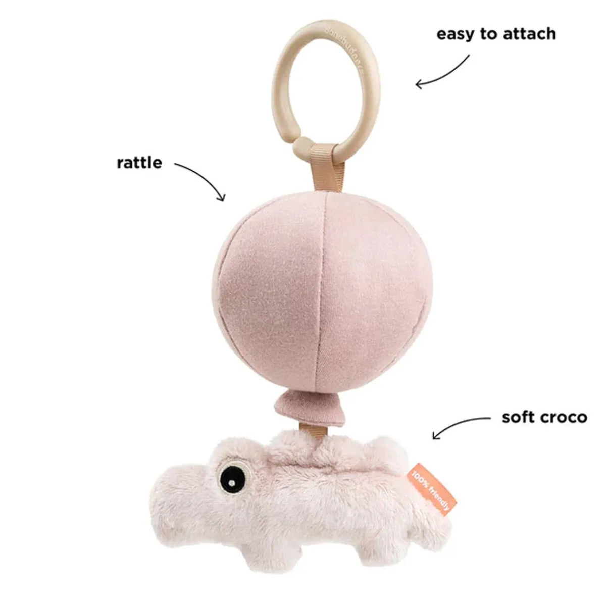 Grasping Toys|Stroller Toys-Done By Deer Croco To Go Friend