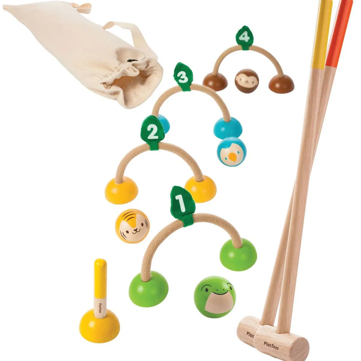 Pretend Play|Wooden Toys-Plantoys Croquet