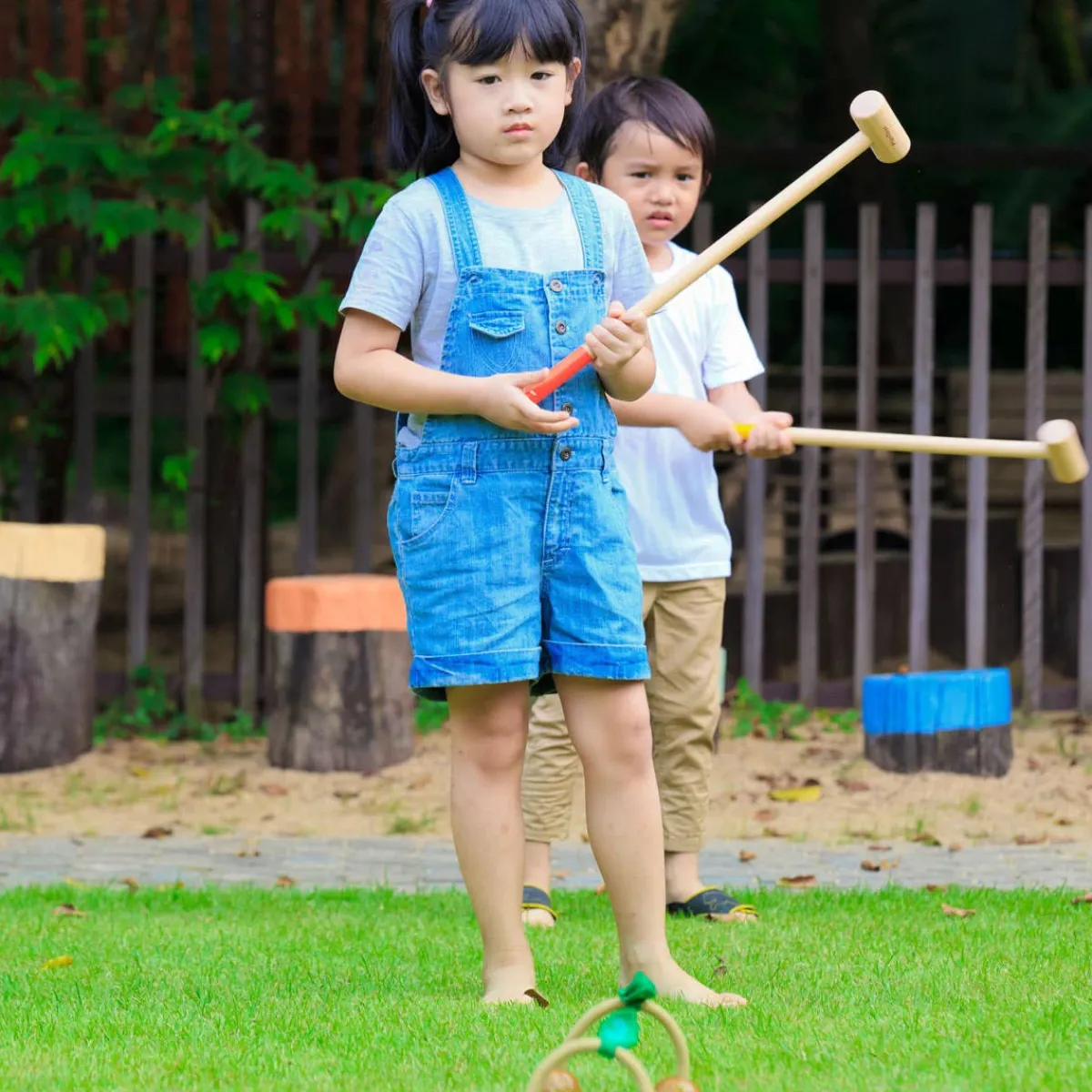 Pretend Play|Wooden Toys-Plantoys Croquet