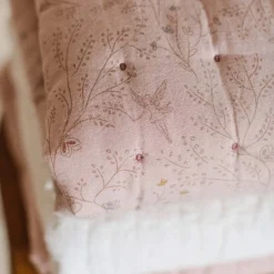 Kids Bedding|Blankets-Pehr Cross Quilt Blanket with Chambray Back