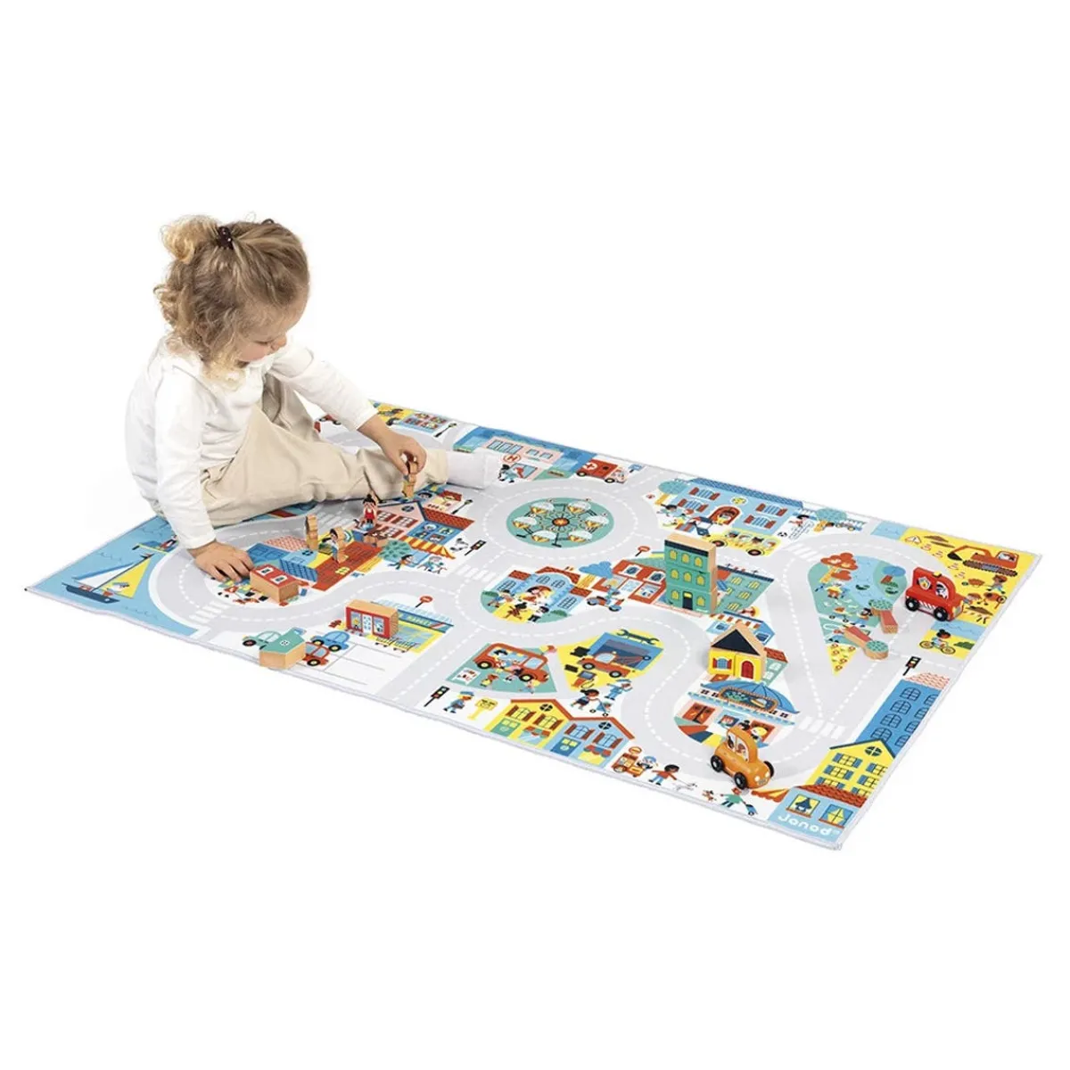 Rugs-Janod Cross Roads Play Mat