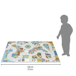 Rugs-Janod Cross Roads Play Mat