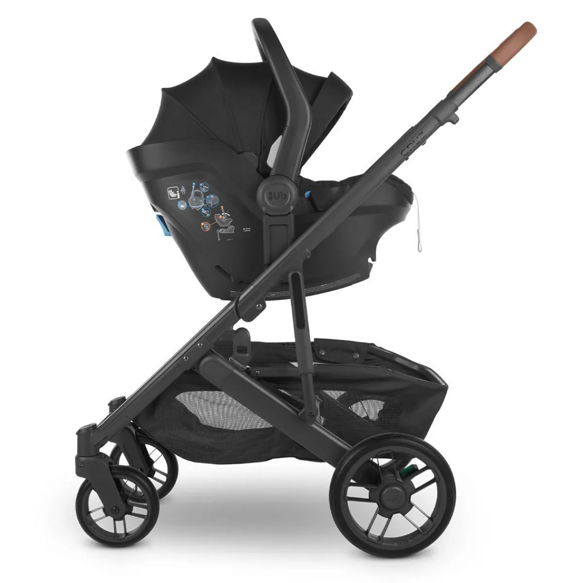 Stroller Accessories-UPPAbaby Cruz V2 Upper Adapters