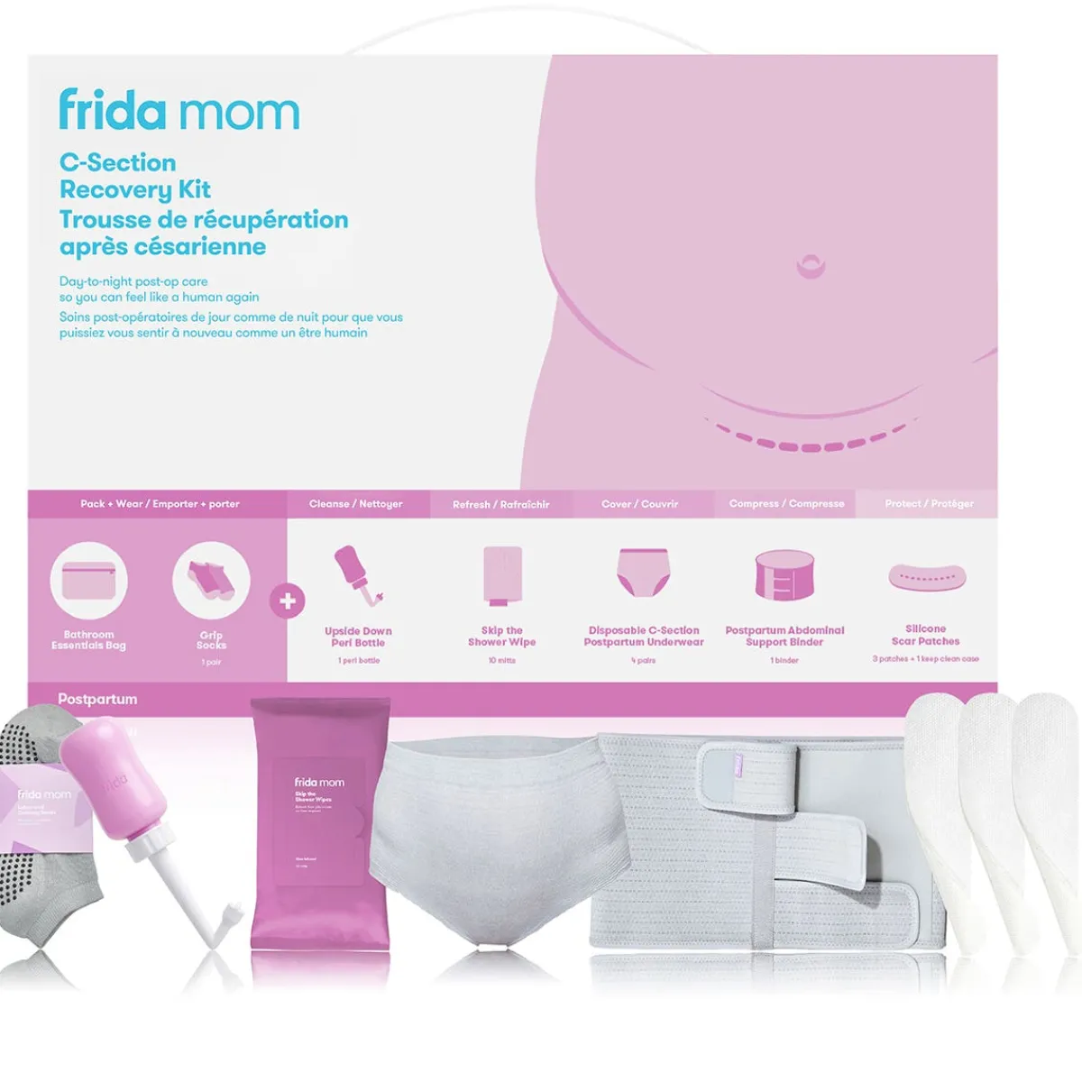 Labour + Post-Partum Kits-Frida Mom C-Section Recovery Kit