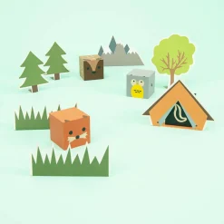 Wooden Toys|Blocks + Shape Sorters-Uncle Goose Cubelings