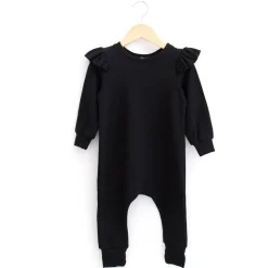 Rompers-Posh & Cozy Cynthia Romper (Toddler) Black