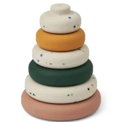 Stack + Nest Toys-Liewood Dag Printed Stacking Tower