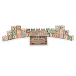 Wooden Toys|Blocks + Shape Sorters-Uncle Goose Danish ABC Blocks