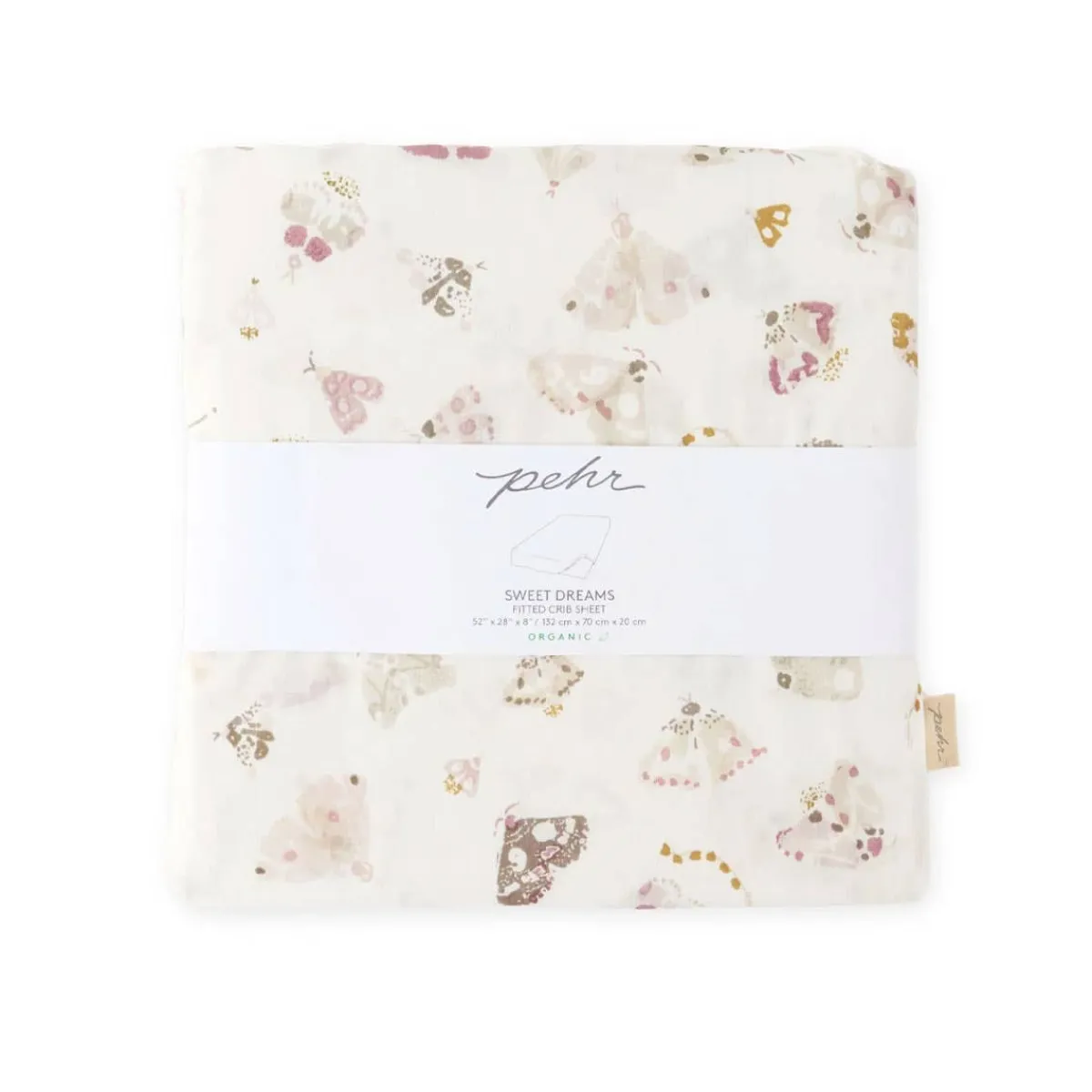 Crib Fitted Sheets-Pehr Daydreamer Crib Sheet