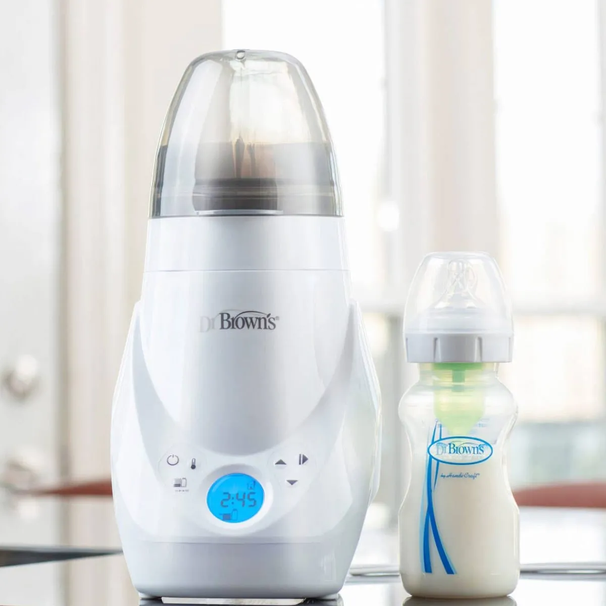 Bottle Warmers|Bottle Sterilizers-Dr. Brown's Deluxe Bottle Warmer and Sterilizer