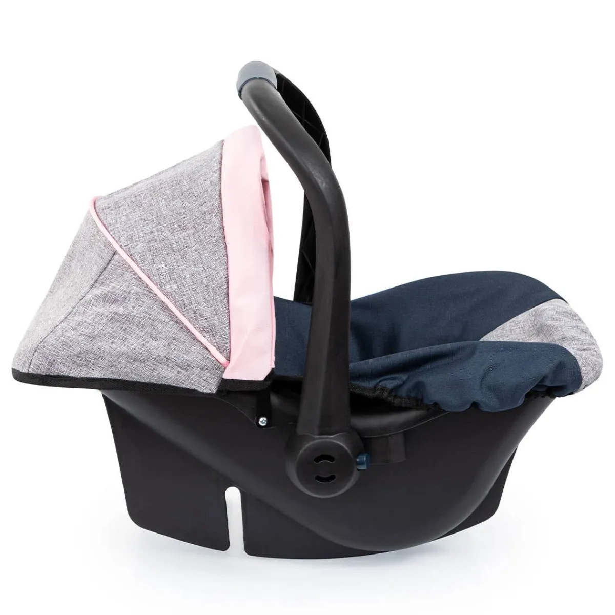 Pretend Play-Bayer Design Deluxe Doll Car Seat with Canopy Grey
