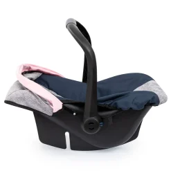Pretend Play-Bayer Design Deluxe Doll Car Seat with Canopy Grey