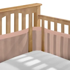 Crib Bumpers-BreathableBaby Deluxe Mesh Crib Liner