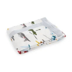 Blankets|Crib Quilts-Little Unicorn Deluxe Muslin Baby Quilt