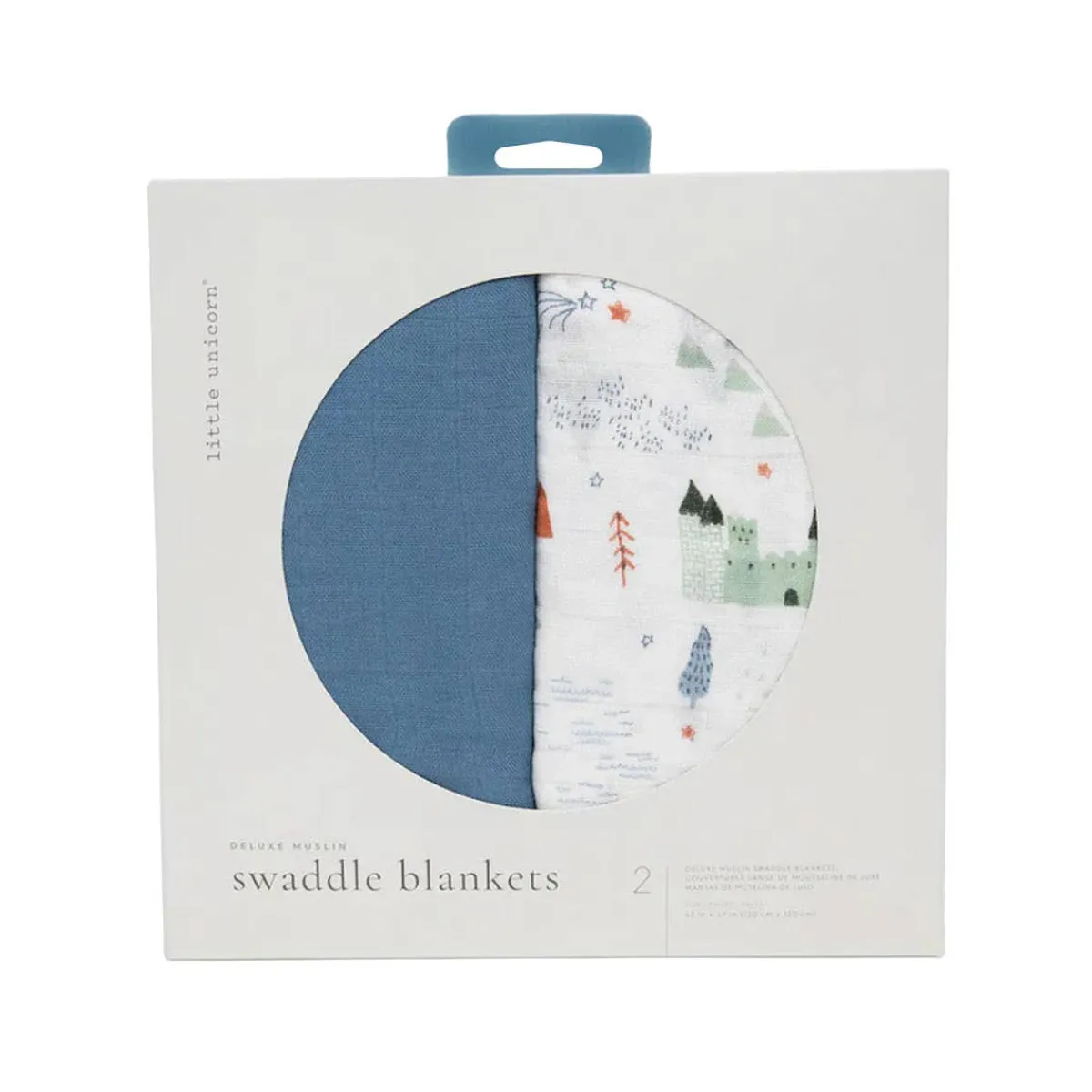Blankets|Sleep Sacks + Wraps-Little Unicorn Deluxe Muslin Swaddle (2 Pack)