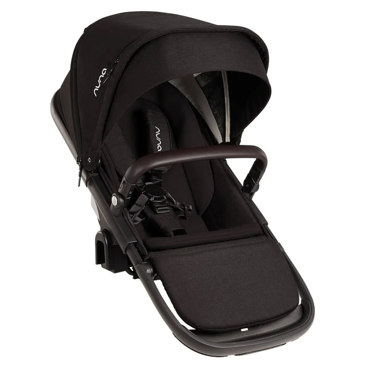 Stroller Accessories-Nuna DEMI Next Sibling Seat Caviar