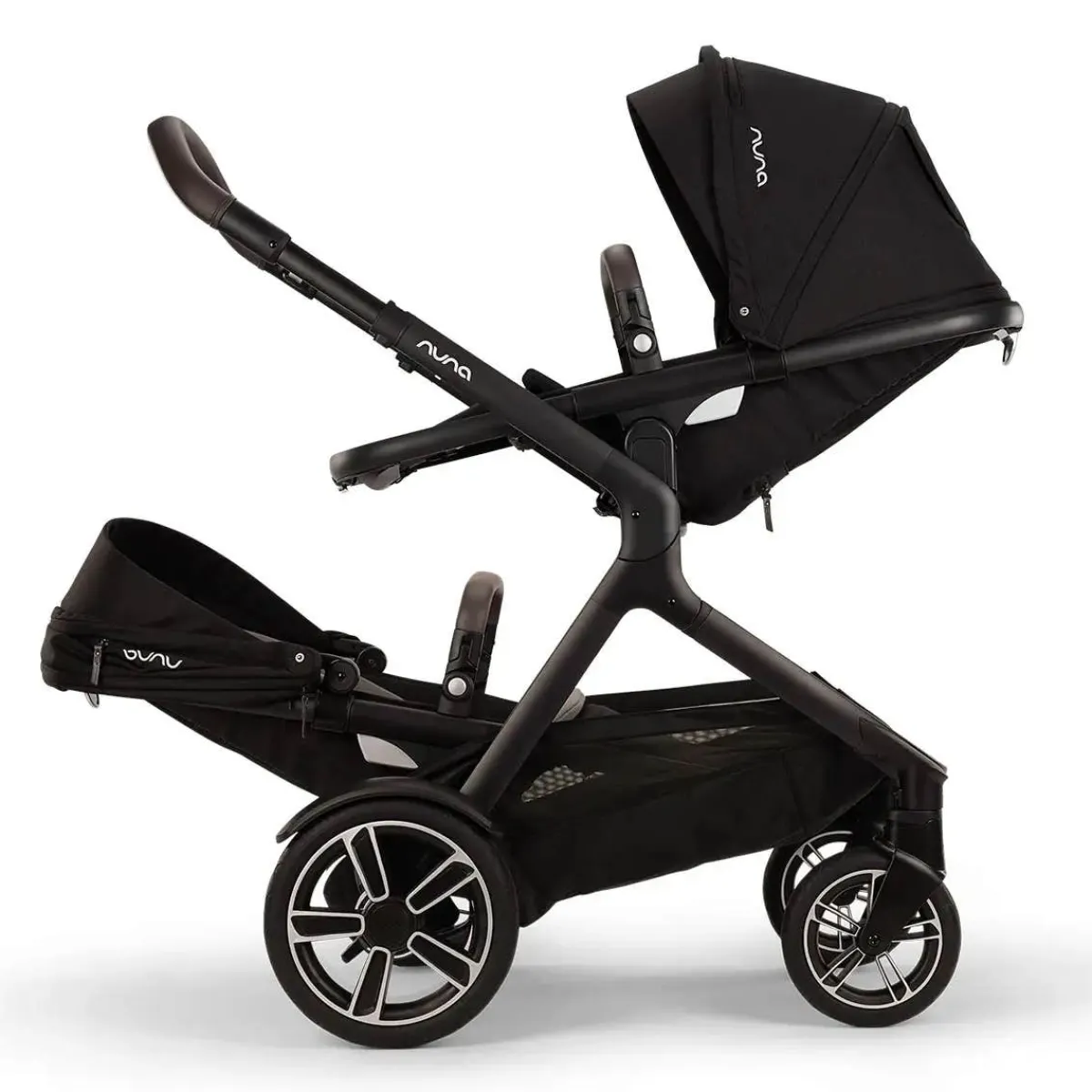 Stroller Bundles|Double Strollers-Nuna DEMI Next Stroller + Sibling Seat