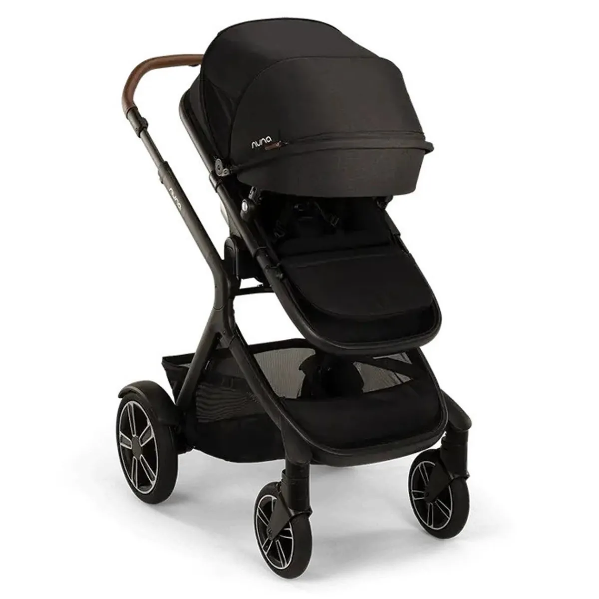 Stroller Bundles|All-Terrain Strollers-Nuna DEMI Next Stroller with Rider Board Caviar
