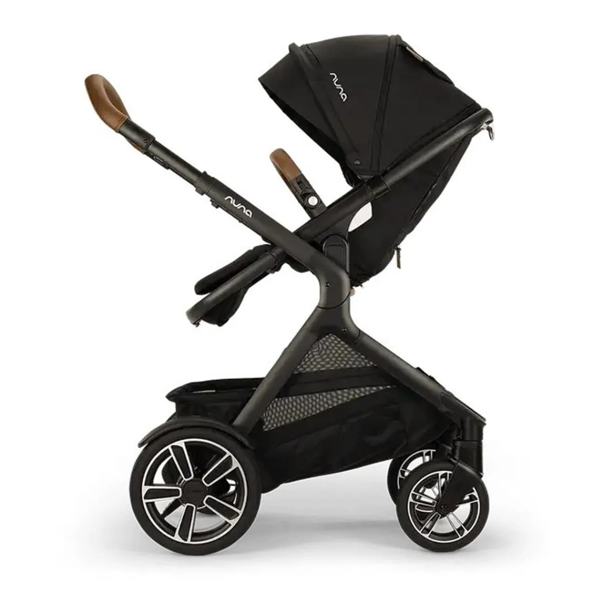 Stroller Bundles|All-Terrain Strollers-Nuna DEMI Next Stroller with Rider Board Caviar