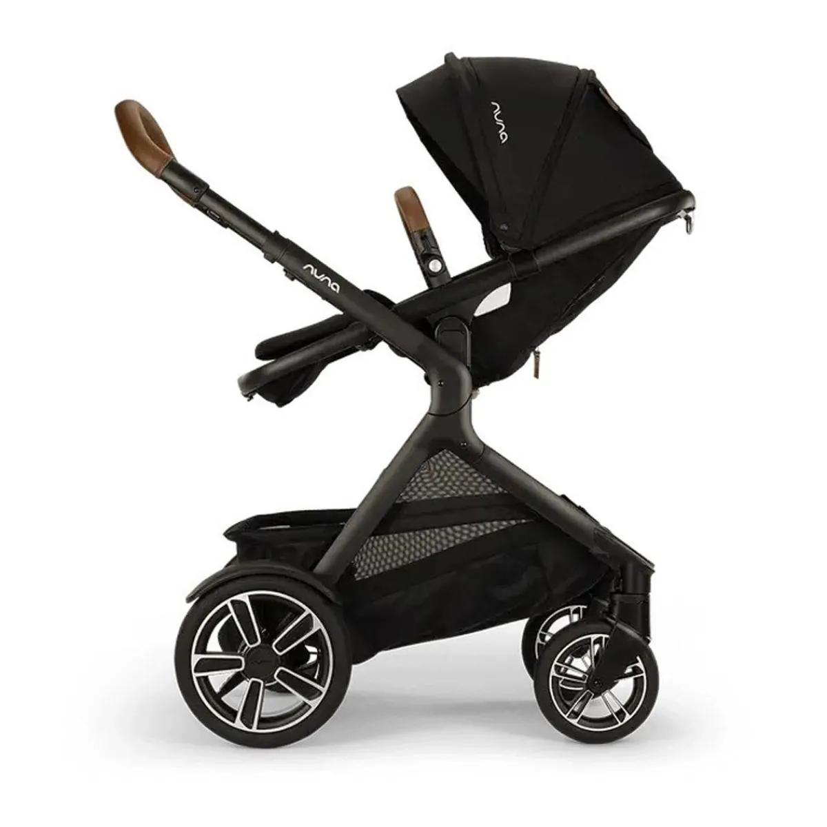 Stroller Bundles|All-Terrain Strollers-Nuna DEMI Next Stroller with Rider Board Caviar