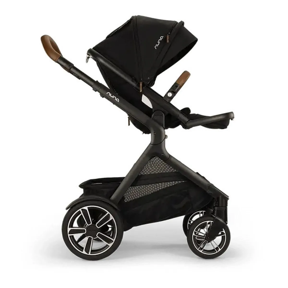 Stroller Bundles|All-Terrain Strollers-Nuna DEMI Next Stroller with Rider Board Caviar