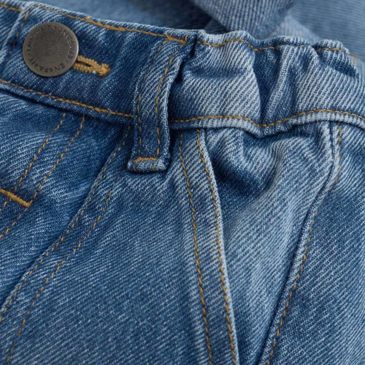 Pants-En Fant Denim Jeans Light Denim Blue