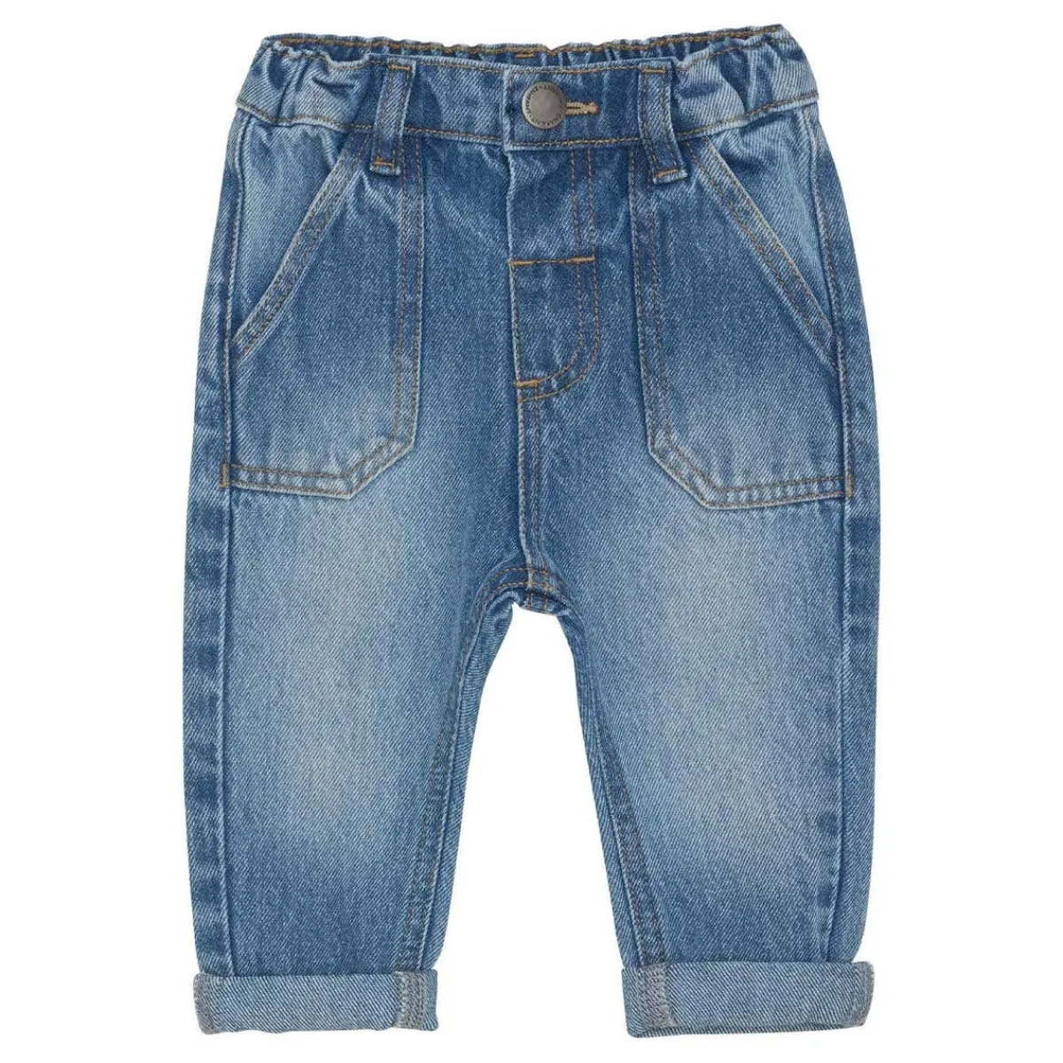 Pants-En Fant Denim Jeans Light Denim Blue