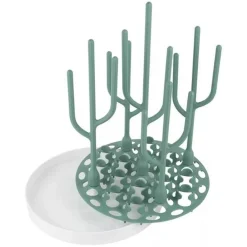 Bottle Brushes + Drying Racks-Boon Inc. Desert Drying Rack Dark Green