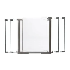 Baby Gates + Babyproofing-QDos Designer Gate Extension Slate