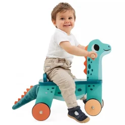Ride-On Toys|Wooden Toys-Janod Dino Ride-On Portosaurus