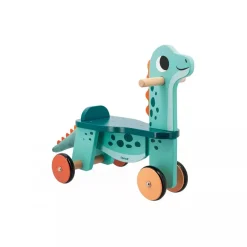 Ride-On Toys|Wooden Toys-Janod Dino Ride-On Portosaurus
