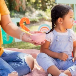Kids Plates + Bowls-Re-Play Dip N Pour Bowl
