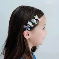 Hair Accessories-Mimi & Lula Disco Diva Mini Clips