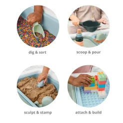 Activity Tables + Centers-Skip Hop Discoverosity 3-in-1 Sensory Table
