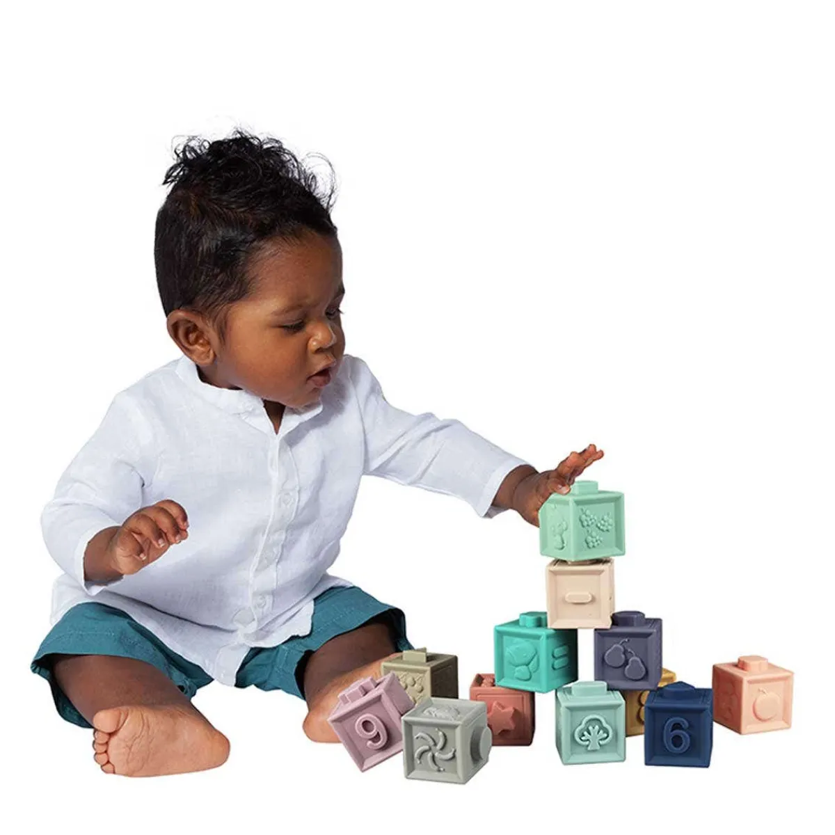 Blocks + Shape Sorters|Stack + Nest Toys-Baby To Love Discovery Cubes