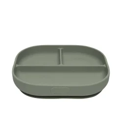Kids Plates + Bowls|Grip + Suction Dishes-LouLou Lollipop Divided Plate with Lid