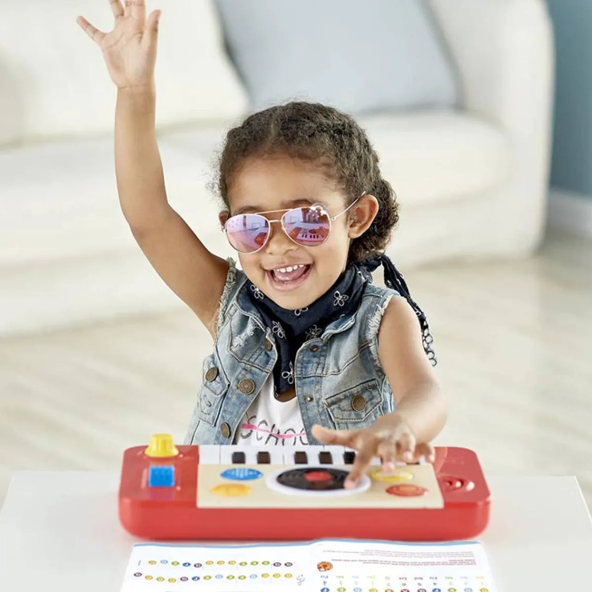 Musical Instruments|Pretend Play-Hape DJ Mix & Spin Studio