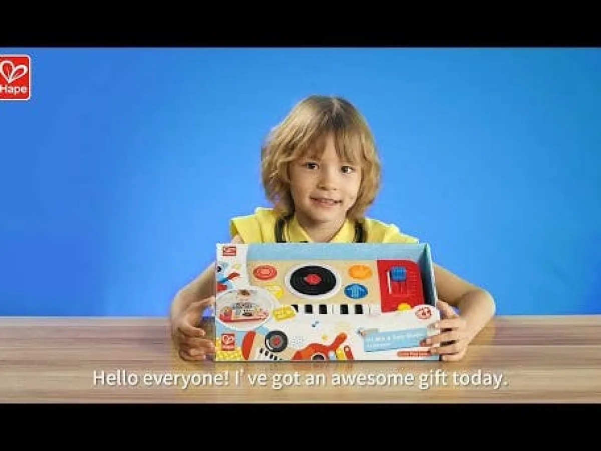 Musical Instruments|Pretend Play-Hape DJ Mix & Spin Studio