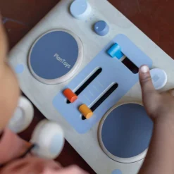Wooden Toys|Pretend Play-Plantoys DJ Mixer Board