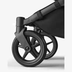 Double Strollers|Single-To-Double Strollers-Bugaboo Donkey5 Mono Complete Stroller (Aluminum Frame) Black/Midnight Black