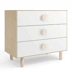 Dressers-Oeuf Dot 3 Drawer Dresser