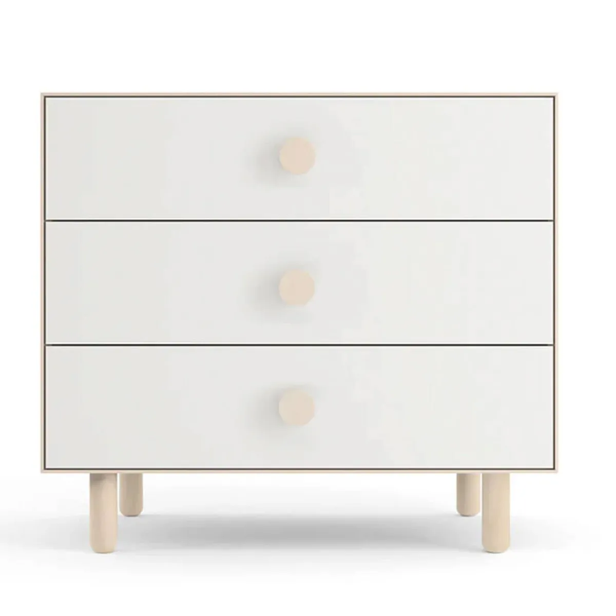 Dressers-Oeuf Dot 3 Drawer Dresser