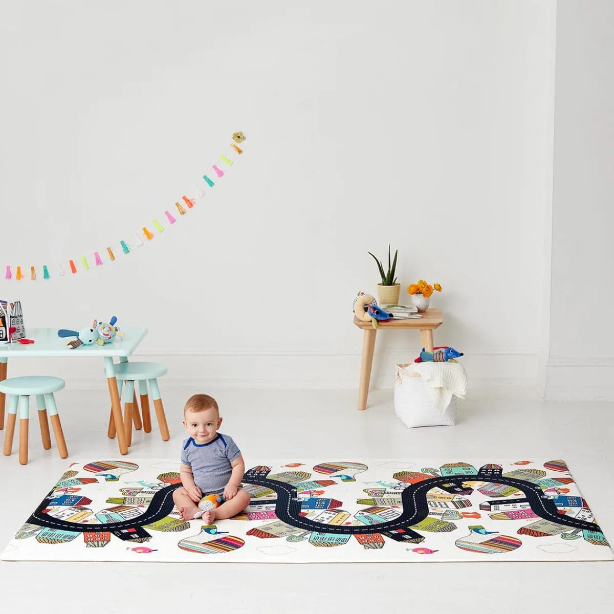 Rugs|Play Mats-Skip Hop Doubleplay Reversible Playmat
