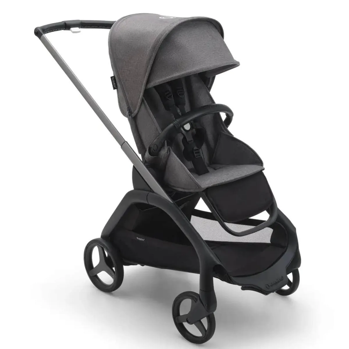 Full-Sized Strollers-Bugaboo Dragonfly Complete Stroller (Graphite Frame)
