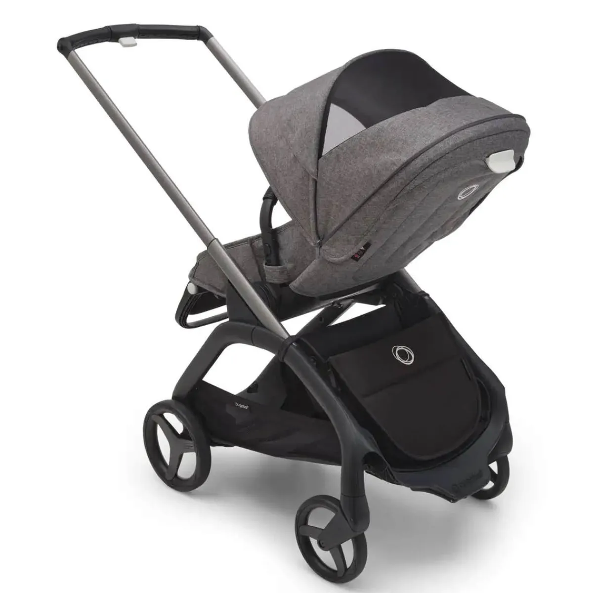 Full-Sized Strollers-Bugaboo Dragonfly Complete Stroller (Graphite Frame)